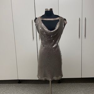 Sequined party dress by Erato
